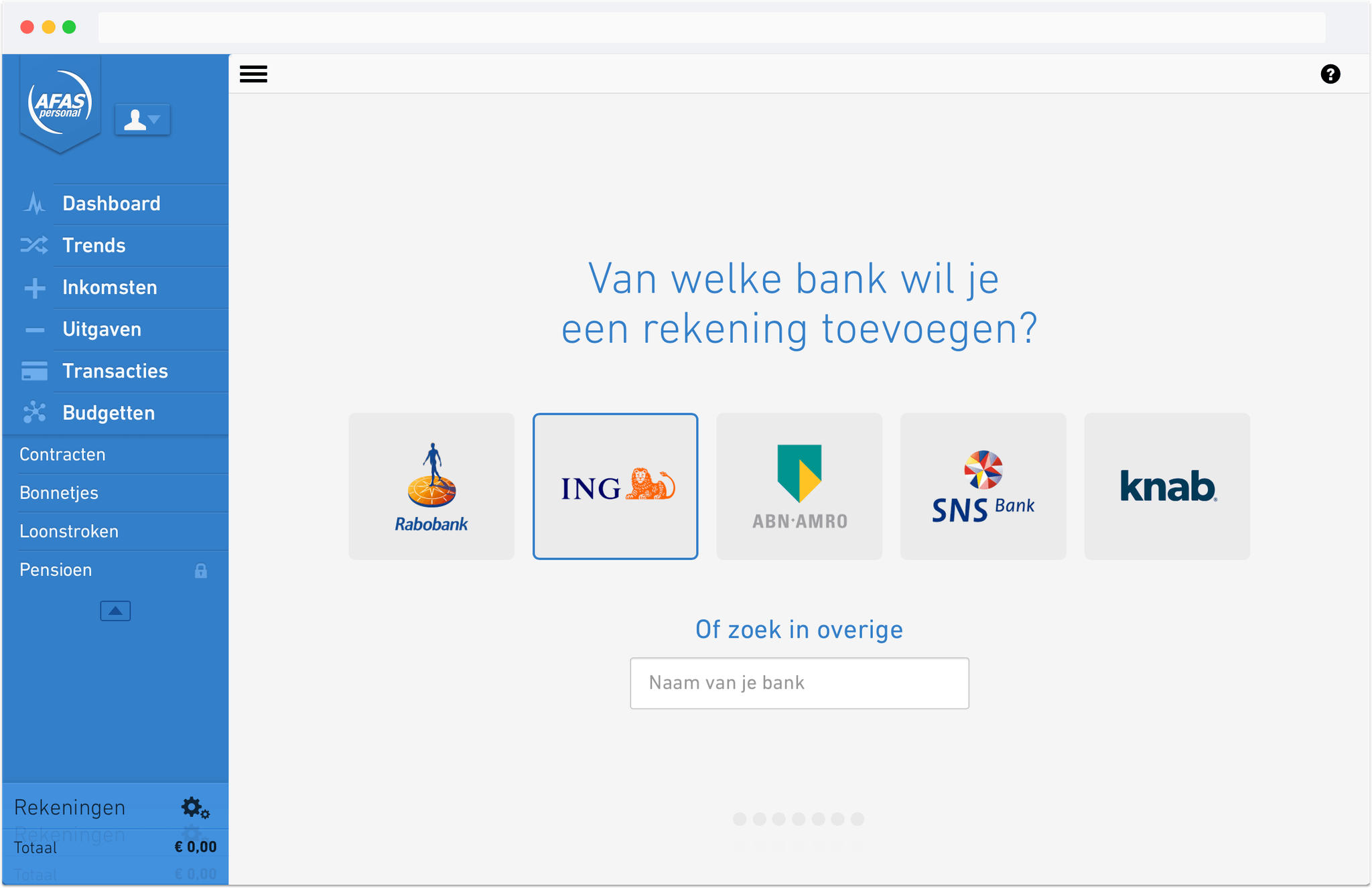 Digital product design and front-end engineering for AFAS Personal