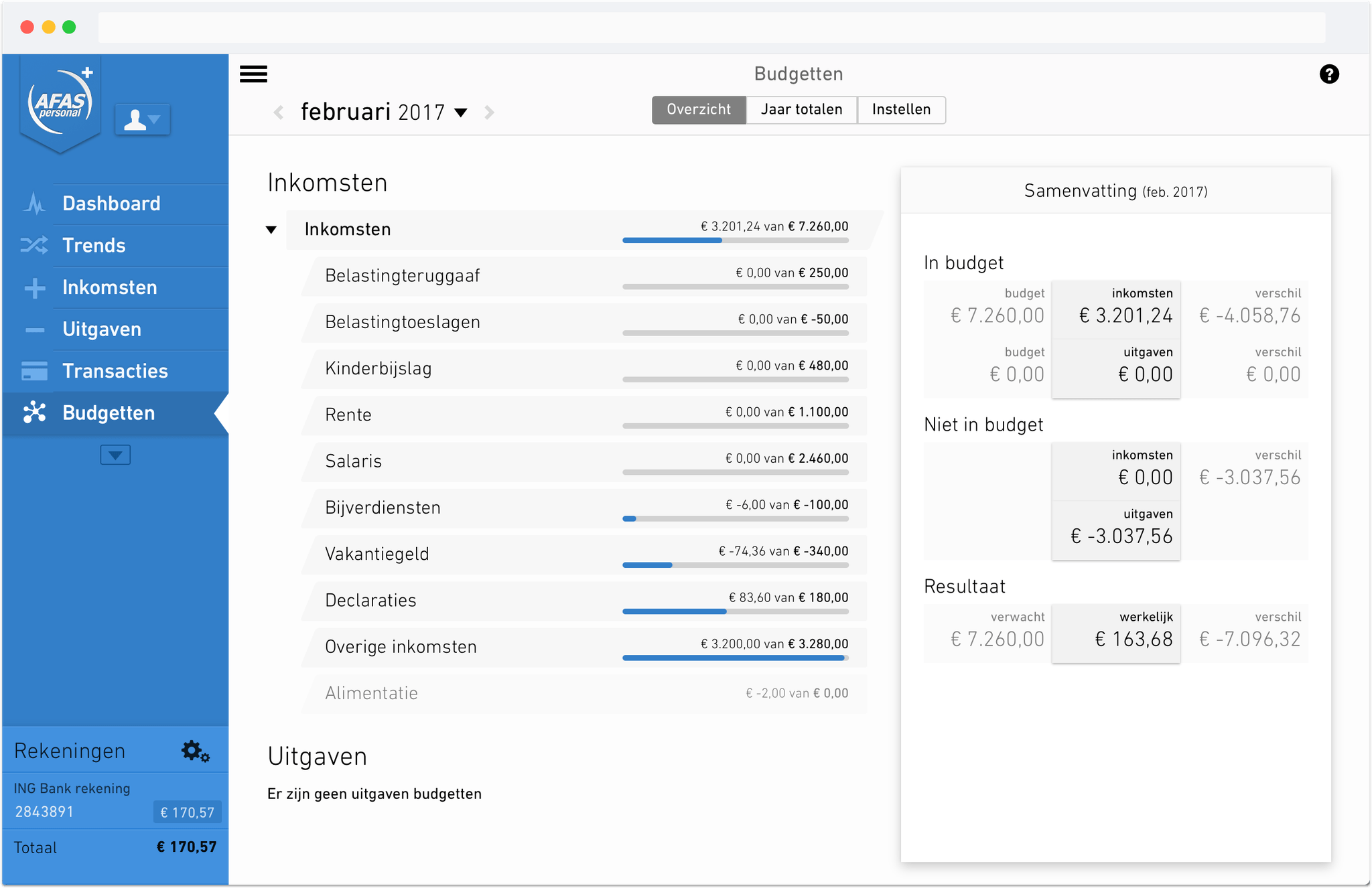 Digital product design and front-end engineering for AFAS Personal