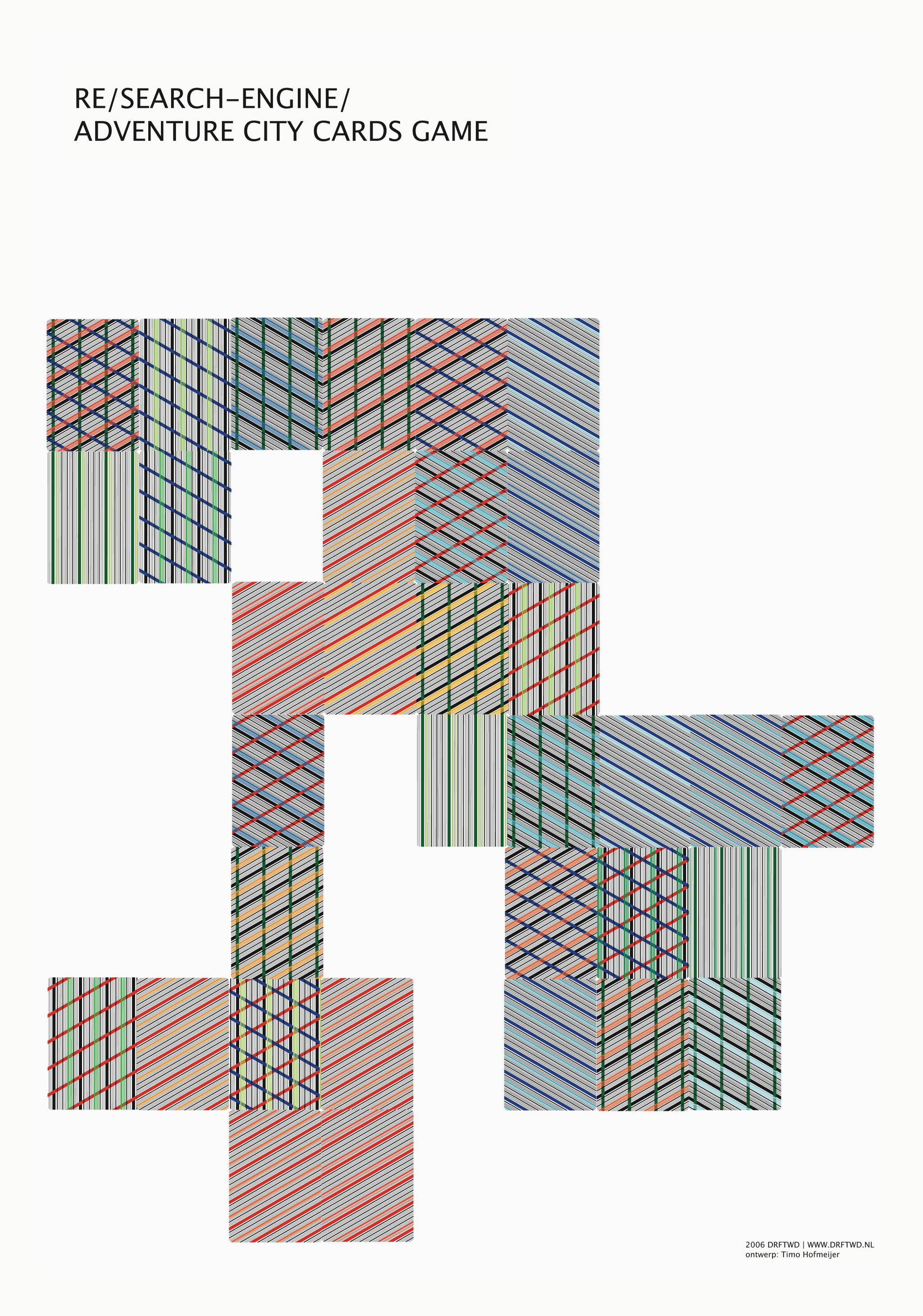 Graphic design for DRFTWD, studio for architecture and urban development