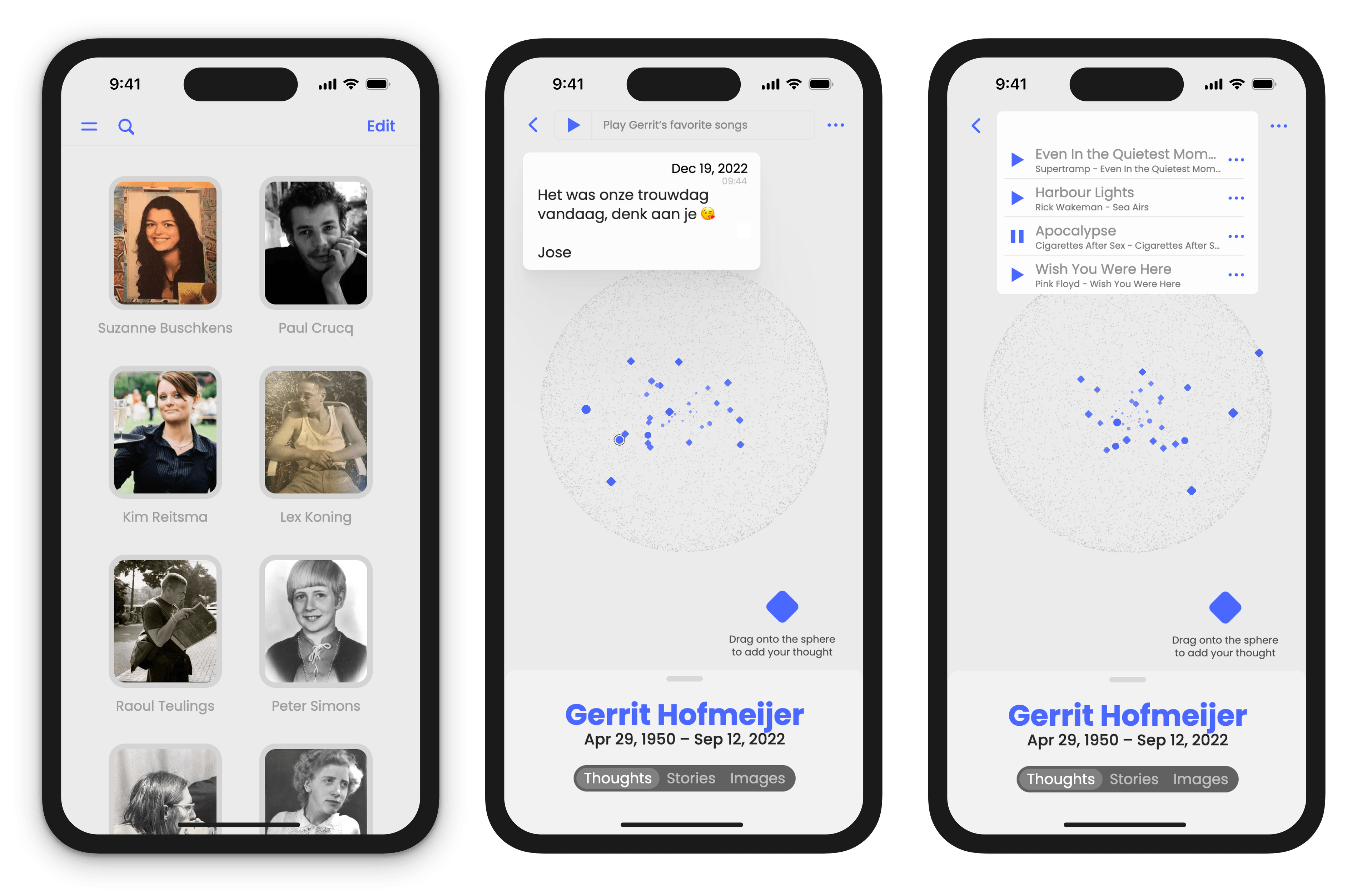 Design and development of the web platform Obiit